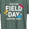 Women's - Instant Message - Field Day Survival Shirt Short Sleeve Graphic T-Shirt - 2 of 4