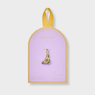 14K Gold Dipped Lower Case Letter Charm - A New Day™ Gold