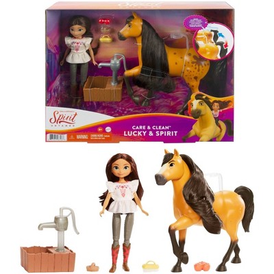 Spirit Untamed Care & Clean Lucky & Spirit Playset