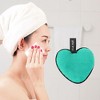 Unique Bargains Heart-shaped Facial Sponges 3.94"x3.15" 1 Pc - 2 of 4