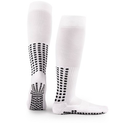 Lux Sports Soccer Grip Knee Socks - White : Target