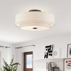Livex Lighting Meridian 6 - Light Semi-Flush Mount in  English Bronze - 3 of 4