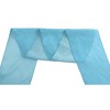 INSPIRE CHIC Women's Solid Contrast Color Pleated Long Satin Neck Scarves 49.2"x4.3" 1 Pc - 4 of 4
