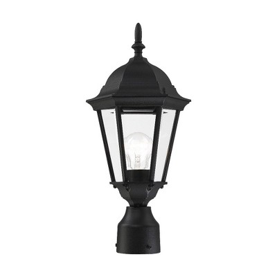 Livex Lighting Hamilton 1 - Light Post Light in  Textured Black