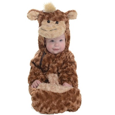 Underwraps Costumes Monkey Bunting Infant Costume One Size Fits Most