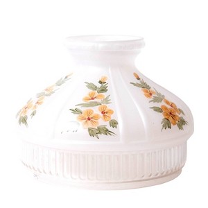 Aladdin Glass Oil Lamp Shade, 10 inch Base Fits Aladdin Non-Electric Fuel Lamps - 1 of 4