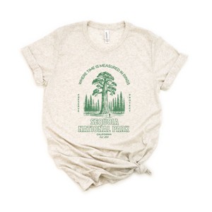 Sequoia National Park EST. 1890 - Womens Short Sleeve Graphic T-Shirt - 1 of 4