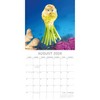 2026 Square Wall Calendar, Sea Food, 16-Month Funny Corner Theme with 180 Reminder Stickers (12x12 In) 33 - 3 of 4