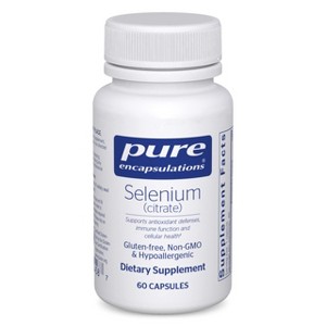Pure Encapsulations Selenium (Citrate) - For Immune System Support & Cellular Health - Supports Blood Flow* - Gluten Free & Vegan - 1 of 4