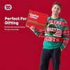 Joyfy Christmas Sweater, Naughty Sequin Christmas Ugly Sweaters, Funny Xmas Pullover Tops(Green and White) - 4 of 4