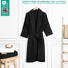 American Soft Linen Women’s 100% Cotton Terry Bathrobe – Soft, Absorbent, Quick Dry Turkish Robes for Women Quality - 3 of 4