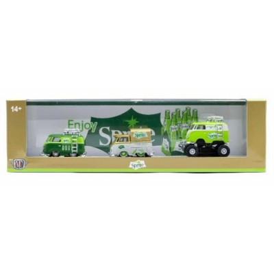 M2 Machines 1960 Volkswagen Type 2 Pickup & 1960 VW 4x4 Delivery Van Sprite TW39