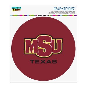 Midwestern Sate Primary Logo Automotive Car Window Locker Circle Bumper Sticker - 1 of 4