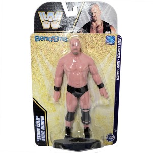 WWE Bend-Ems Stone Cold Steve Austin Action Figure - 1 of 3