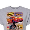 Women's - Disney - Lightning McQueen Best Trophies Cropped Graphic T-Shirt - 2 of 4