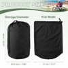 Unique Bargains Waterproof Ultralight Nylon Drawstring Stuff Storage Bag - 2 of 4