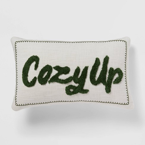 Cape Cod Ivory Tufted Cozy Coastal Pillow