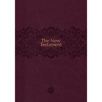 The Passion Translation New Testament (2020 Edition) - Readers' Edition Burgundy - by  Brian Simmons (Leather Bound)