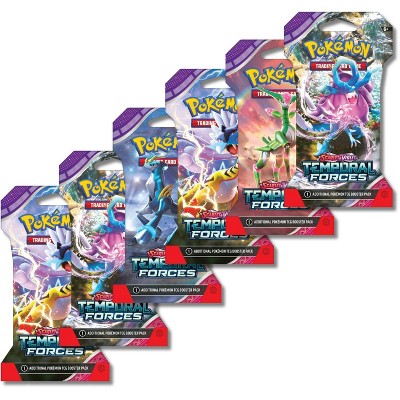 Pokemon Scarlet & Violet Temporal Forces | 6 Sleeved Booster Packs