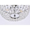 Elegant Lighting Cora 3 - Light Flush Mount in  Chrome - 3 of 4