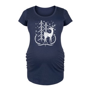 Women's - Instant Message - Scandinavian Winter Deer - 1 of 4