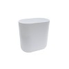 Slim Oval Bathroom Wastebasket - Threshold™ - image 3 of 3