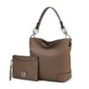 MKF Collection Viviana Vegan Leather Hobo Bag with Matching Wristlet by Mia K - 2 of 4