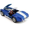 Welly 1:24 1965 Shelby Cobra 427 S/C Blue with White Stripes - 2 of 3