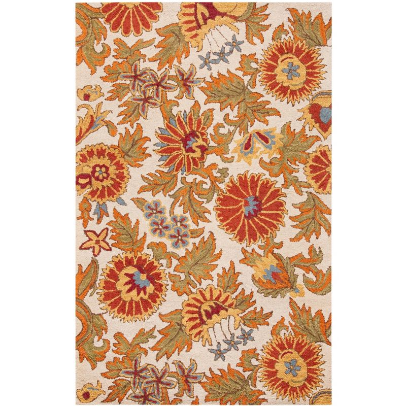 Blossom BLM912 Hand Hooked Area Rug  - Safavieh, 1 of 8
