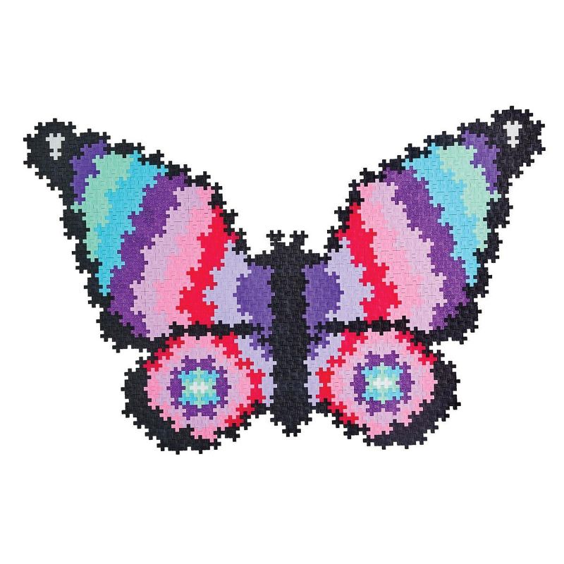 Plus-Plus Puzzle By Number® - 800 Pc Butterfly Puzzle, 3 of 7