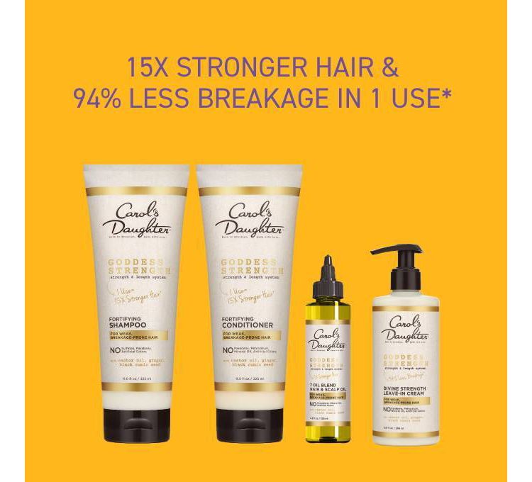 Carol's Daughter Goddess Strength Scalp Oil and Hair Oil Deep Treatment with Castor Oil for Breakage Prone Hair - 4.2 fl oz, 5 of 7