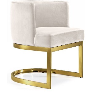 Meridian Furniture,Gianna Velvet Dining Chair - 1 of 4