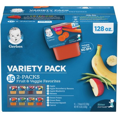 gerber 1st foods variety pack