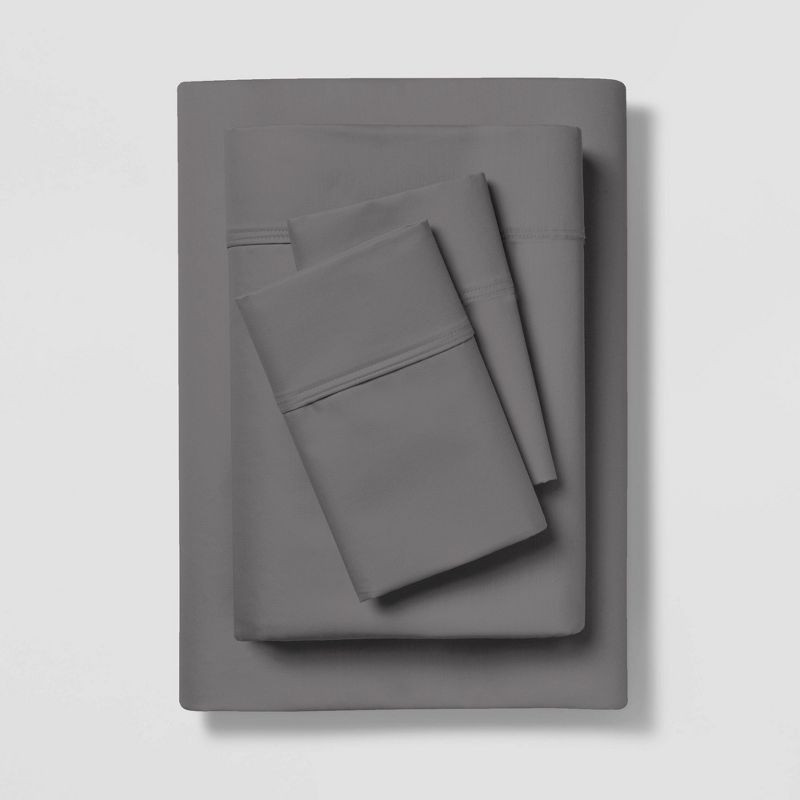 Color Sense Lightweight Wrinkle-Resistant Quick-Drying College Dorm Sheet Set, 1 of 7