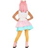 HalloweenCostumes.com Girls Ice Cream Costume | Dress, Leggings, and Headband | Sweet Treat Outfit for Halloween - 3 of 4