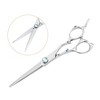 Unique Bargains Hair Cutting Scissors Premium Stainless Steel Razor with Blue Rhinestone - 3 of 4