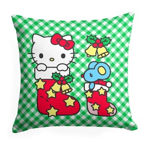 Hello Kitty Stocking Buddies Printed Throw Pillow - 1 of 4