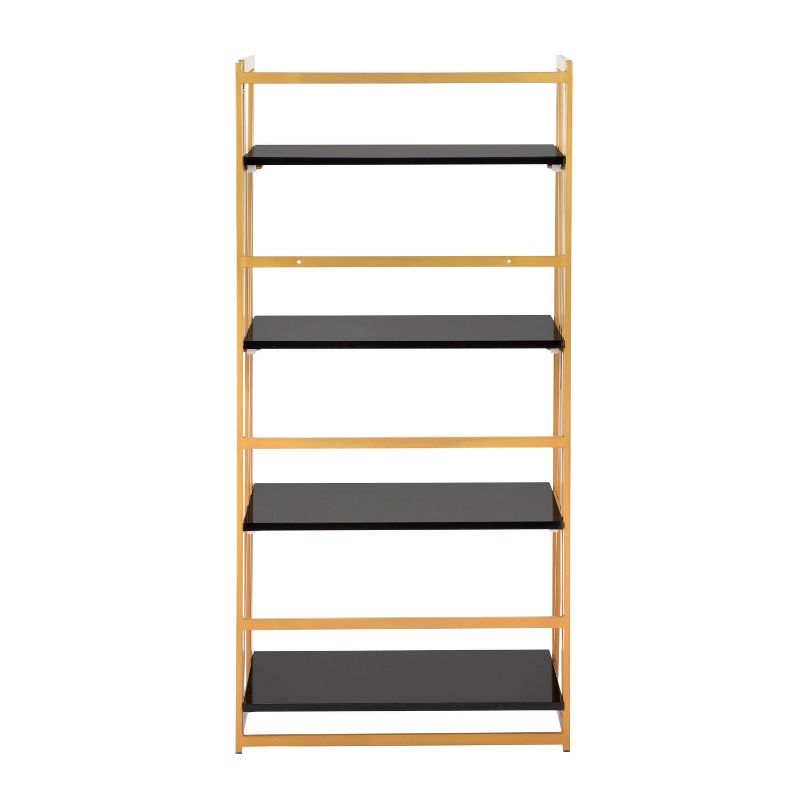 Folia 4 Shelf Vertical Bookcase - Lumisource, 5 of 10