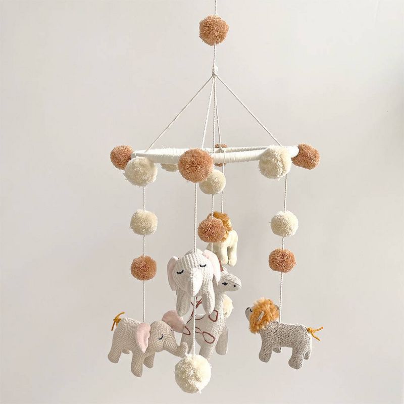 Crane Baby Handcrafted Ceiling Hanging - Kendi Animals, 6 of 10