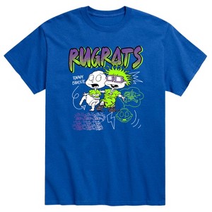 Men's - Rugrats - Doodle Short Sleeve Graphic T-Shirt - 1 of 4