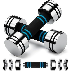 Neoprene Dumbbell Set with Color Codes, CAP Barbell Free Weights for Home Gym, Multiple Sizes & Colors - 1 of 4