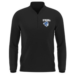 Men's Seton Hall University Adult Active Sport 1/4 Zip Pullover Left Chest Logo - 1 of 4