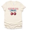 Simply Sage Market God Bless America Cherries Short Sleeve Tee - 2 of 4