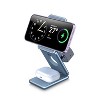 Gigastone® 15-Watt 3-in-1 Magnetic Wireless Charging Station in Silver - 3 of 4