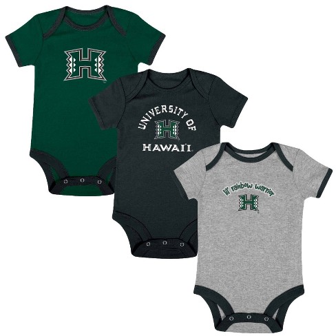 Ncaa Hawaii Rainbow Warriors Infant Boys Short Sleeve 3pk