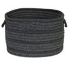 Colonial Mills Garrison Baskets Banded Mix Basket, 22 by 14-Inch, Bark - 3 of 4