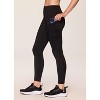 RBX Active Women's Fleece Lined Quick Drying Full Length Workout/Hiking Legging with Tech/Zipper Pocket - 3 of 4