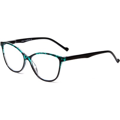 Calabria MDR8004 Ladies Cateye Designer Reading Glasses Green Tortoise Fade 49mm