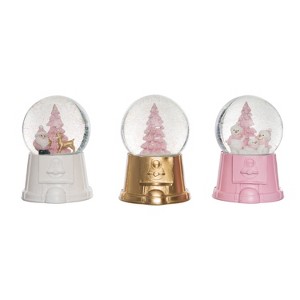 Transpac Resin Gumball Snowglobe Set of 3 Christmas Home Decorations Decorative Glass Objects for Holiday Cheer - 1 of 1