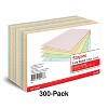 Staples Ruled 4" x 6" Index Cards Assorted Pastel 300/Pack (51000) TR51000 - 2 of 4